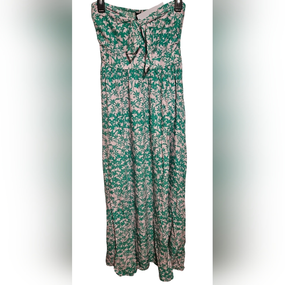 Anthropologie Aakaa Maxi Strapless Dress - Medium